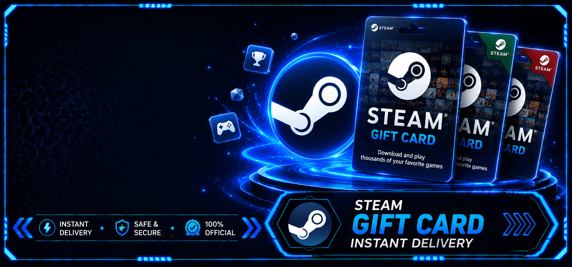 Steam Gift Card ( USA )
