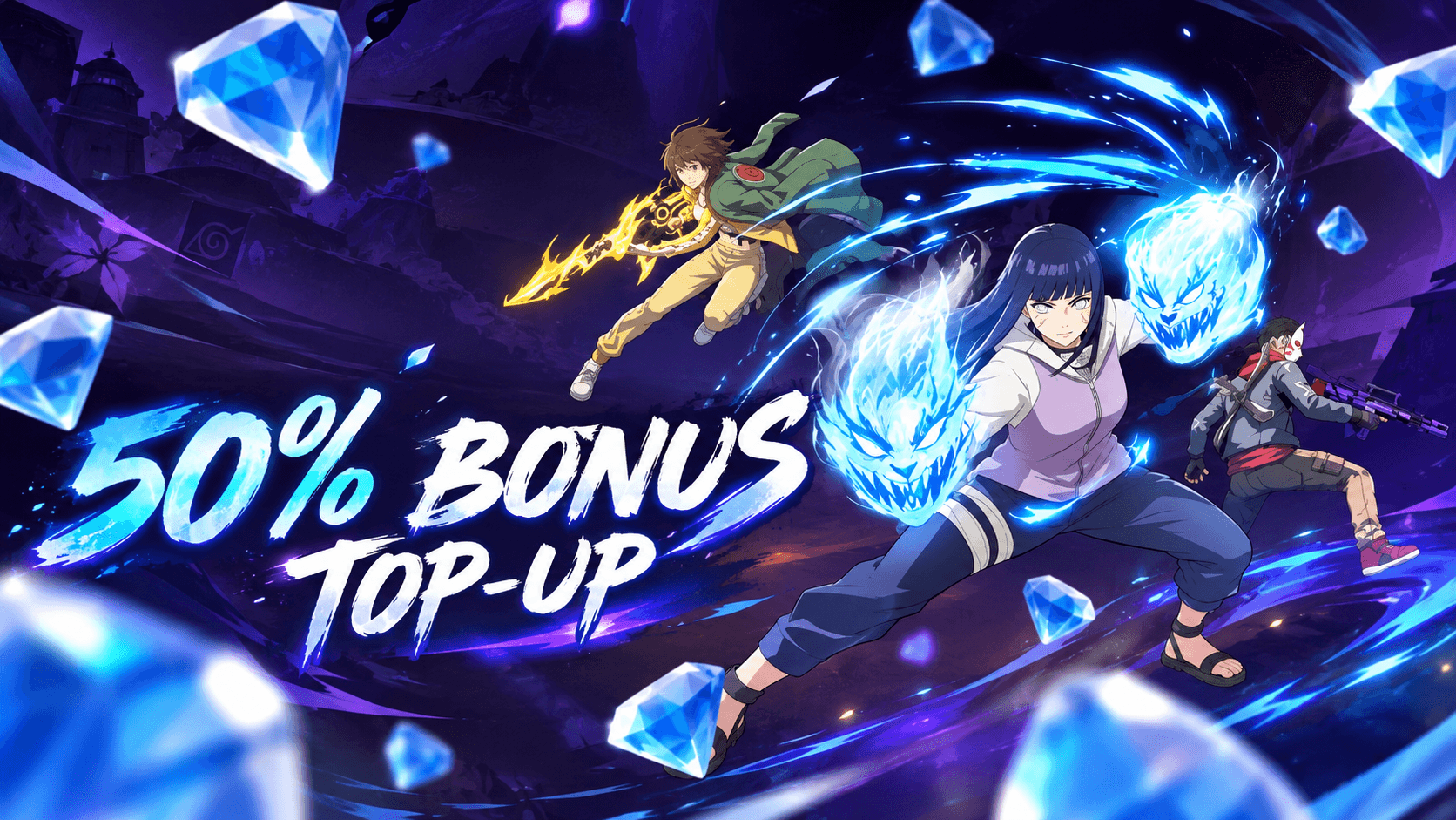 50% Bonus Top-Up
