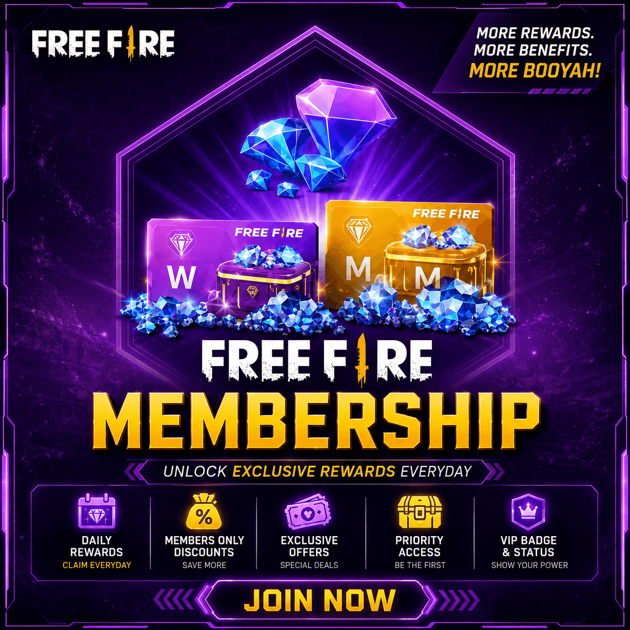 Free Fire Membership