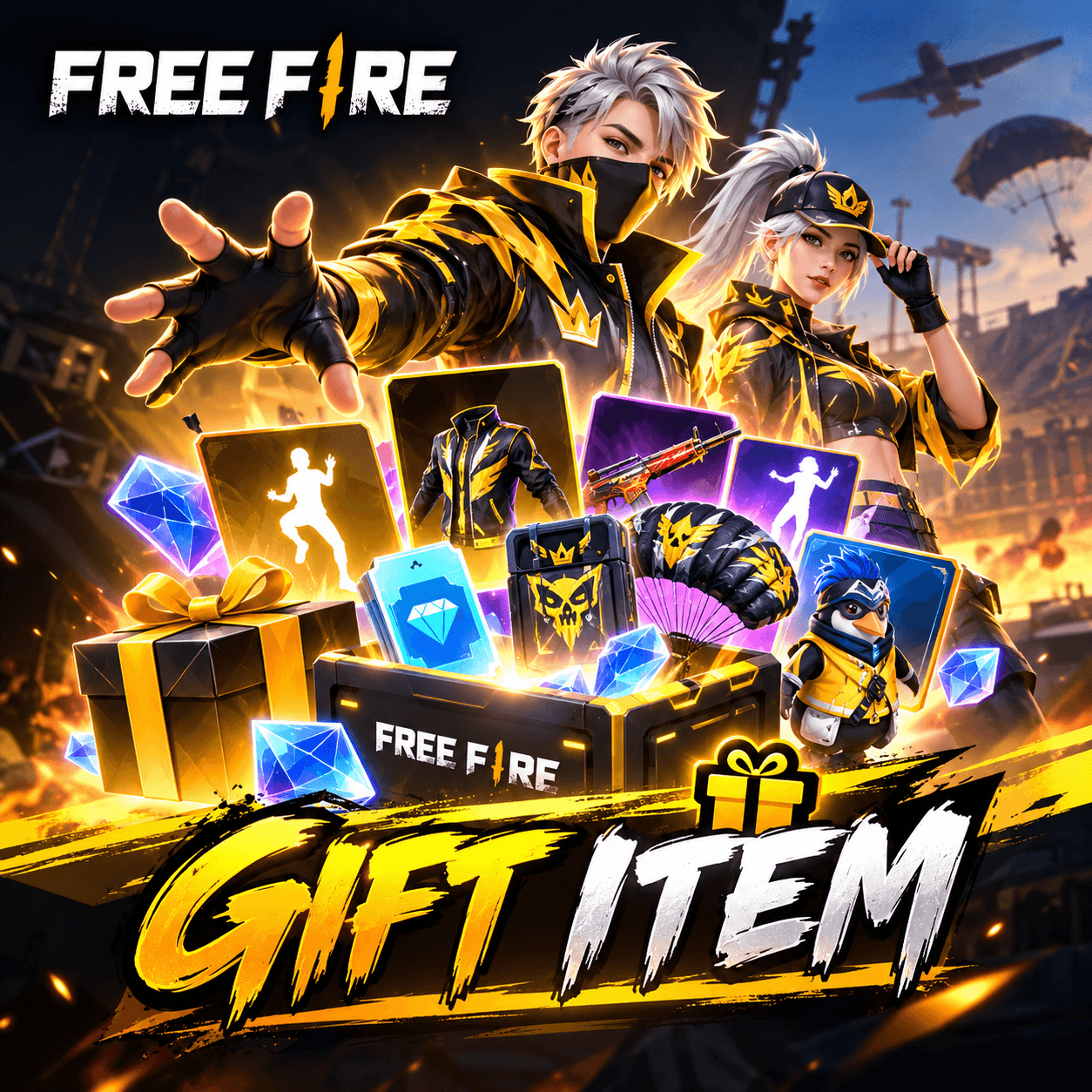 Free Fire Gift Item